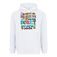 White i have selective hearing sorry you weren't selecte Heavyweight Hoodie - Zillion Design Studio