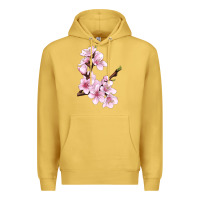 Antique Gold Peach Blossom Premium Hoodie - LillyAllenDesigns