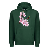 Sports Green Peach Blossom Premium Hoodie - LillyAllenDesigns