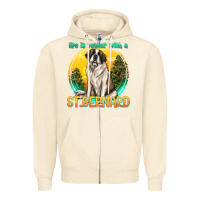 Sandshell life is better with a st.bernard Zipper Hoodie - texasbilliewilder