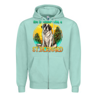 Seafoam life is better with a st.bernard Zipper Hoodie - texasbilliewilder