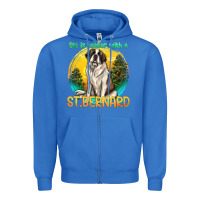 True Royal life is better with a st.bernard Zipper Hoodie - texasbilliewilder