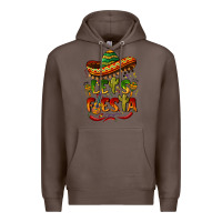 Coffee let's fiesta mexican hat Premium Hoodie - BarkalooDesign