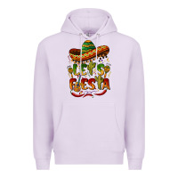 Lilac let's fiesta mexican hat Premium Hoodie - BarkalooDesign
