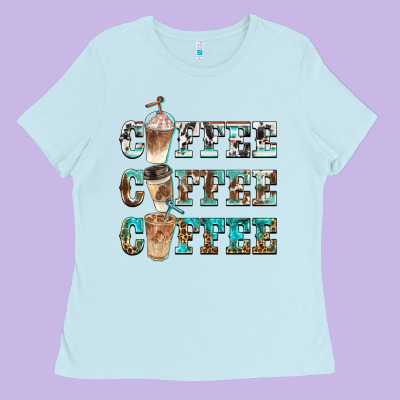 Western Coffees Ladies Tee Designed By Barkaloodesign