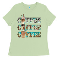Matcha western coffees Ladies Tee - BarkalooDesign
