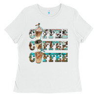 White western coffees Ladies Tee - BarkalooDesign