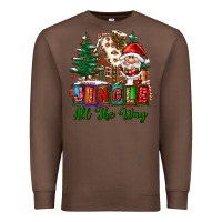 Chestnut jingle all the way Premium Sweatshirt - FaDigitalArtStudio