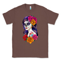 Chestnut sugar skull girl Classic Tee - RanaPortraitStore