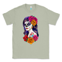 Matcha sugar skull girl Classic Tee - RanaPortraitStore
