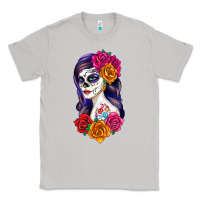 Moon Dust sugar skull girl Classic Tee - RanaPortraitStore