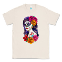 Natural sugar skull girl Classic Tee - RanaPortraitStore