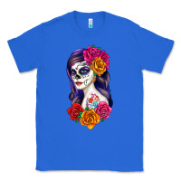 True Royal sugar skull girl Classic Tee - RanaPortraitStore