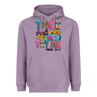 Lavender thou shalt not try me mood 24 7 Heavyweight Hoodie - Zillion Design Studio