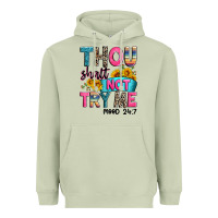 Matcha thou shalt not try me mood 24 7 Heavyweight Hoodie - Zillion Design Studio