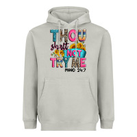 Moon Dust thou shalt not try me mood 24 7 Heavyweight Hoodie - Zillion Design Studio