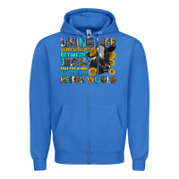 True Royal living life somewhere between jesus Zipper Hoodie - texasbilliewilder