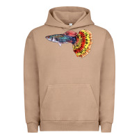 Pigment Burro Guppy Fish Urban Hoodie - LillyAllenDesigns