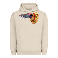 Pigment French Oak Guppy Fish Urban Hoodie - LillyAllenDesigns