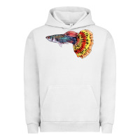 Pigment Lunar Rock Guppy Fish Urban Hoodie - LillyAllenDesigns
