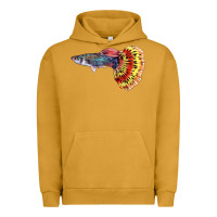 Pigment Peanut Butter Guppy Fish Urban Hoodie - LillyAllenDesigns
