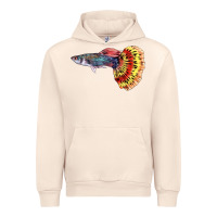Sandshell Guppy Fish Urban Hoodie - LillyAllenDesigns