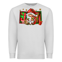 Dove Grey joy santa gnomes Premium Sweatshirt - FaDigitalArtStudio