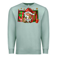 Seafoam joy santa gnomes Premium Sweatshirt - FaDigitalArtStudio
