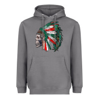 Storm mexican indian headdress with skull Heavyweight Hoodie - RanaPortraitStore