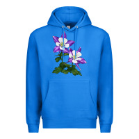 True Royal rocky mountain columbine Premium Hoodie - LillyAllenDesigns