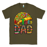 Army Green taco dad Classic Tee - RanaPortraitStore