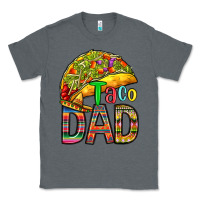 Charcoal Heather taco dad Classic Tee - RanaPortraitStore