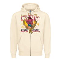 Sandshell long live the cowgirl Zipper Hoodie - texasbilliewilder