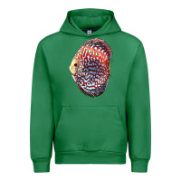 Emerald Discus Fish Urban Hoodie - LillyAllenDesigns