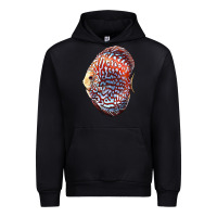 Foreset Green Discus Fish Urban Hoodie - LillyAllenDesigns
