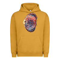 Pigment Peanut Butter Discus Fish Urban Hoodie - LillyAllenDesigns