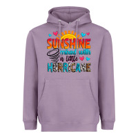 Lavender sunshine mixed with a little hurricane Heavyweight Hoodie - Zillion Design Studio