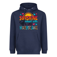 Navy sunshine mixed with a little hurricane Heavyweight Hoodie - Zillion Design Studio