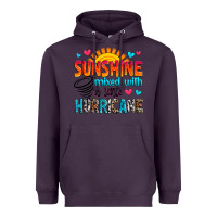 Plum sunshine mixed with a little hurricane Heavyweight Hoodie - Zillion Design Studio
