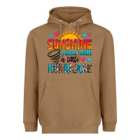 Toasted Coconut sunshine mixed with a little hurricane Heavyweight Hoodie - Zillion Design Studio