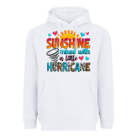 White sunshine mixed with a little hurricane Heavyweight Hoodie - Zillion Design Studio
