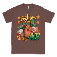 Chestnut festive af christmas black man sneakers Classic Tee - RanaPortraitStore