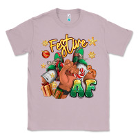 Lilac festive af christmas black man sneakers Classic Tee - RanaPortraitStore