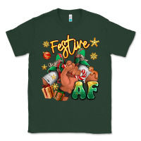 Sports Green festive af christmas black man sneakers Classic Tee - RanaPortraitStore