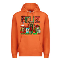 Carrot feliz navidad lady of Guadalupe christmas coffee Premium Hoodie - Jasminsmagicworld