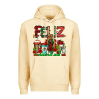 Pina Colada feliz navidad lady of Guadalupe christmas coffee Premium Hoodie - Jasminsmagicworld