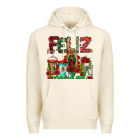 Tofu feliz navidad lady of Guadalupe christmas coffee Premium Hoodie - Jasminsmagicworld