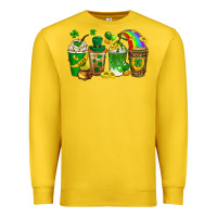 Lemon st. patricks day coffee drinks Premium Sweatshirt - Neo Western