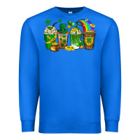 True Royal st. patricks day coffee drinks Premium Sweatshirt - Neo Western