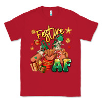 Red festive af christmas black kid sneakers Classic Tee - RanaPortraitStore